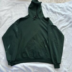 Hanes Forest Green Hoodie